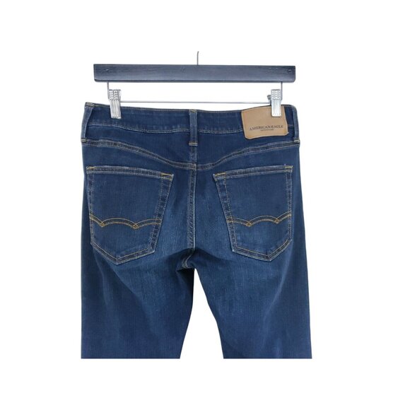 American Eagle Jeans Men's Size 29/32 Slim Extreme Flex Dark - Picture 4 of 7